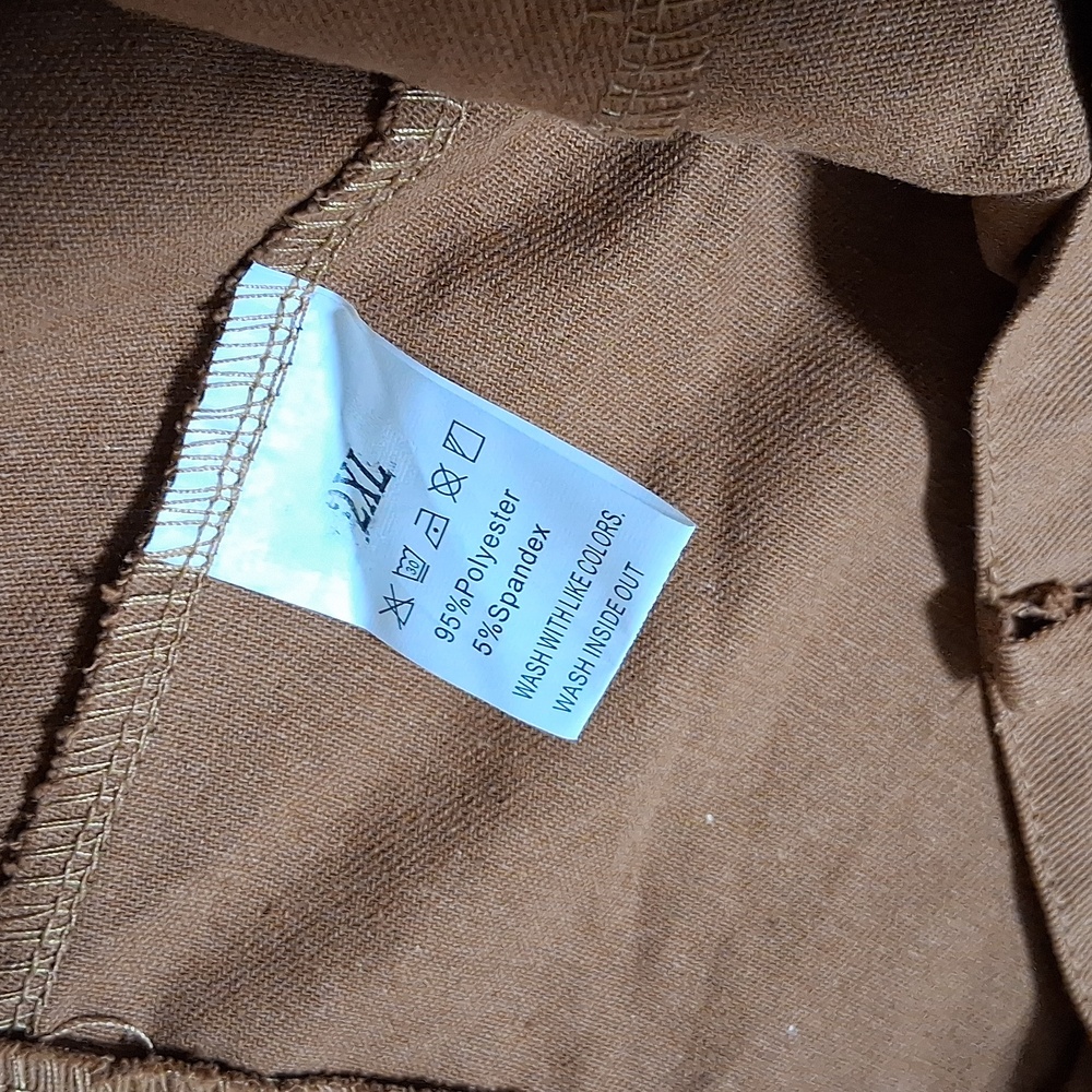 CARHARTT Shorts Mens BROWN BRICK 2XL Used OUTDOORS Preowned XXL Cargo ? - Picture 7 of 8